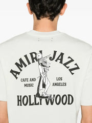 AMIRI Hollywood Logo T-Shirt - White