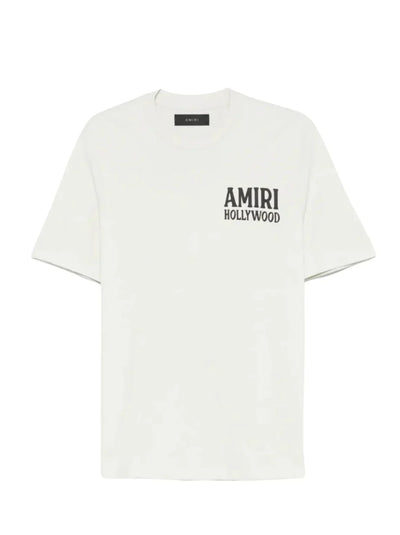 AMIRI Hollywood Logo T-Shirt - White