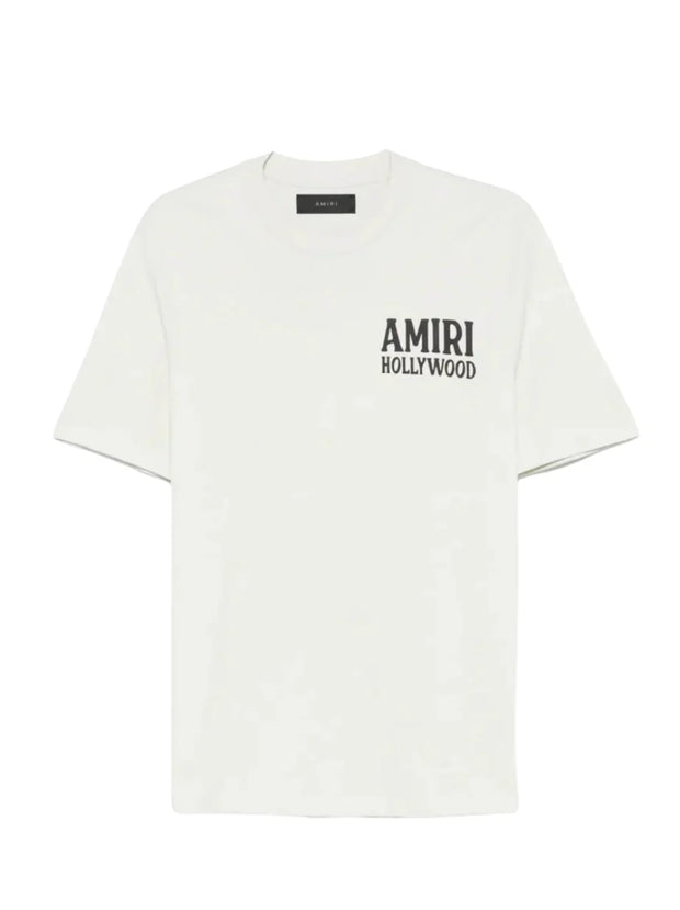 AMIRI Hollywood Logo T-Shirt - White